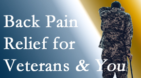 Hollstrom & Associates Inc cares for veterans with back pain and PTSD and stress.
