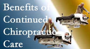 Hollstrom & Associates Inc presents continued chiropractic care (aka maintenance care) as it is research-documented as effective.