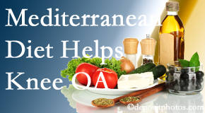 Hollstrom & Associates Inc shares recent research about how good a Mediterranean Diet is for knee osteoarthritis as well as quality of life improvement.