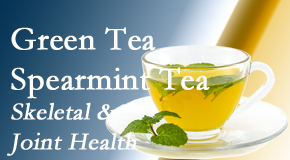 Hollstrom & Associates Inc shares the benefits of green tea on skeletal health, a bonus for our Largo chiropractic patients.
