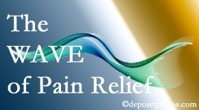 Hollstrom & Associates Inc rides the wave of healing pain relief with our neck pain and back pain patients. 