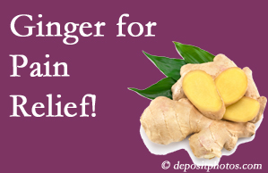 Largo chronic pain and osteoarthritis pain patients will want to look in to ginger for its many varied benefits not least of which is pain reduction. 