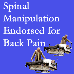 Largo chiropractic care includes spinal manipulation, an effective,  non-invasive, non-drug approach to low back pain relief.