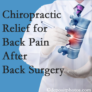 Hollstrom & Associates Inc offers back pain relief to patients who have already undergone back surgery and still have pain.