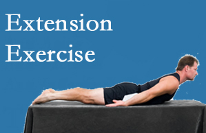 Hollstrom & Associates Inc recommends extensor strengthening exercises when back pain patients are ready for them.