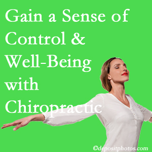 Using Largo chiropractic care as one complementary health alternative boosted patients sense of well-being and control of their health.