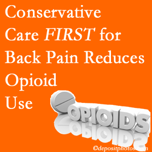 Hollstrom & Associates Inc delivers chiropractic treatment as an option to opioids for back pain relief.