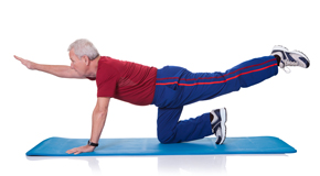 Hollstrom & Associates Inc suggests exercise for Largo low back pain relief