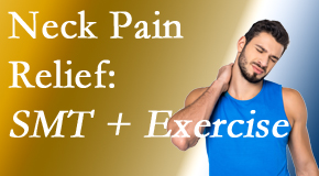 Hollstrom & Associates Inc offers a pain-relieving treatment plan for neck pain that includes exercise and spinal manipulation with Cox Technic.