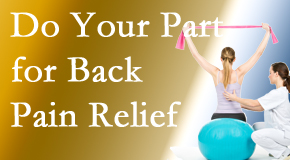 Hollstrom & Associates Inc calls on back pain sufferers to participate in their own back pain relief recovery. 