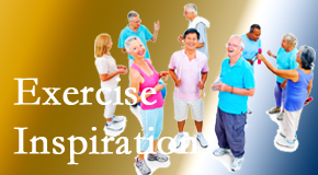 Hollstrom & Associates Inc hopes to inspire exercise for back pain relief by listening carefully and encouraging patients to exercise with others.