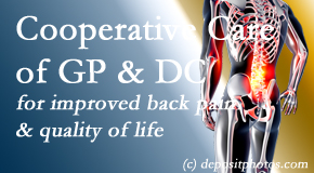 Hollstrom & Associates Inc coordinates care of chronic low back pain with any local healthcare providers to assist our patients!