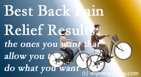 Hollstrom & Associates Inc works hard to deliver the back pain relief and neck pain relief that spine pain sufferers want.