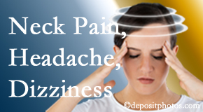Hollstrom & Associates Inc helps relieve neck pain and dizziness and related neck muscle issues.