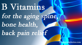 Hollstrom & Associates Inc shares new research regarding B vitamins and their value in supporting bone health and back pain management.
