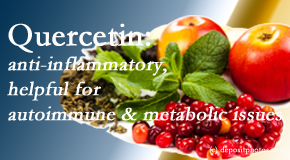 Hollstrom & Associates Inc explains the benefits of quercetin for autoimmune, metabolic, and inflammatory diseases. 