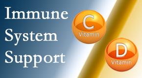 Hollstrom & Associates Inc presents details about the benefits of vitamins C and D for the immune system to fight infection. 