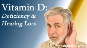 Hollstrom & Associates Inc presents new research about low vitamin D levels and hearing loss. 