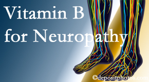 Hollstrom & Associates Inc recognizes the benefits of nutrition, especially vitamin B, for neuropathy pain along with spinal manipulation.