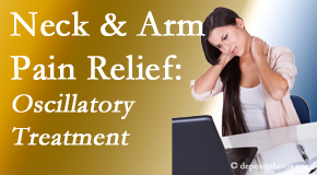 Hollstrom & Associates Inc relieves neck pain and related arm pain by using gentle motion-based manipulation. 