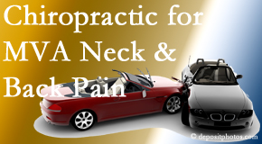 Hollstrom & Associates Inc offers gentle relieving Cox Technic to help heal neck pain after an MVA car accident.