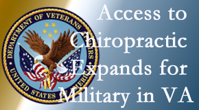 Largo chiropractic care helps relieve spine pain and back pain for many locals, and its availability for veterans and military personnel increases in the VA to help more. 