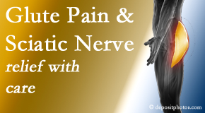 Hollstrom & Associates Inc understands the anatomy of pain in the gluteal (butt/hip) area and has relieving treatment.