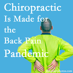 Largo chiropractic care at Hollstrom & Associates Inc is prepared for the pandemic of low back pain. 