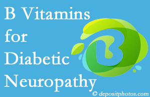 Largo diabetic patients with neuropathy may benefit from checking their B vitamin deficiency.