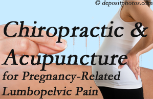 Largo chiropractic and acupuncture may help pregnancy-related back pain and lumbopelvic pain.