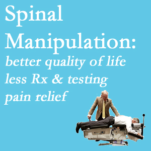The Largo chiropractic care offers spinal manipulation which research is describing as beneficial for pain relief, better quality of life, and reduced risk of prescription medication use and excess testing.