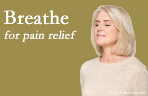 Hollstrom & Associates Inc shares how impactful slow deep breathing is in pain relief.